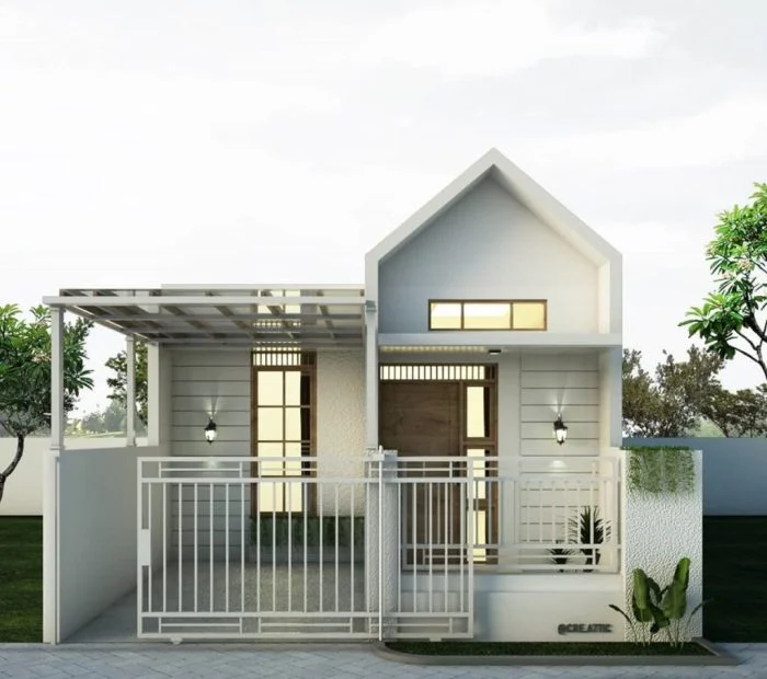 Minimalist modern simple house houses small front unique plans exterior designs elevation contemporary dream choose board