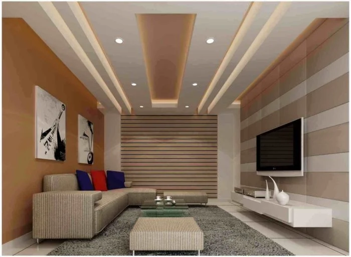 Ceiling ideas small bedroom bedrooms pop lighting designs light warm interior wall جبس idea