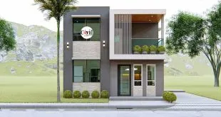 Inspirasi desain rumah minimalis lahan sempit 2 lantai