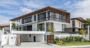 Model pagar rumah minimalis 2 lantai yang modern dan minimalis