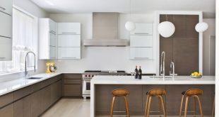 Warna earth tone yang bagus untuk dapur minimalis modern